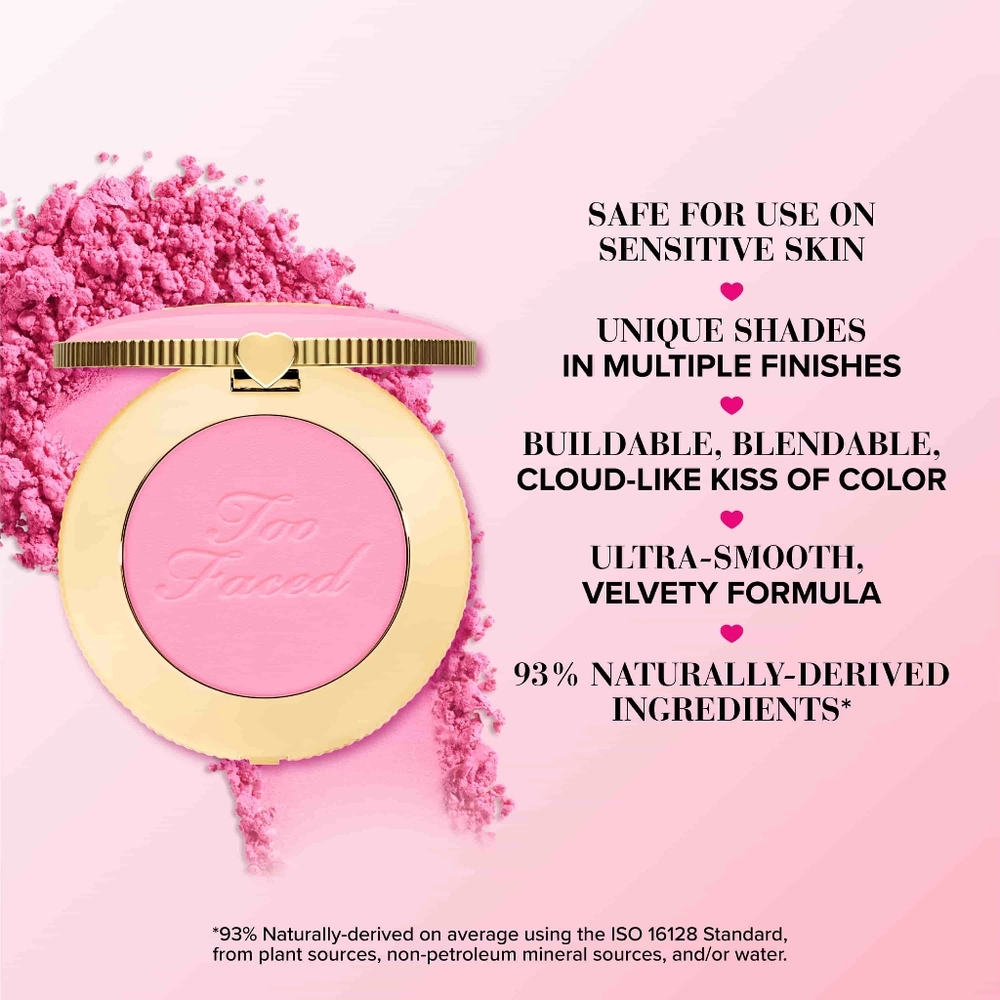Candy Clouds Too Faced Cloud Crush Blurring Blush Cool Pink Brand New In Box - Picture 4 of 11